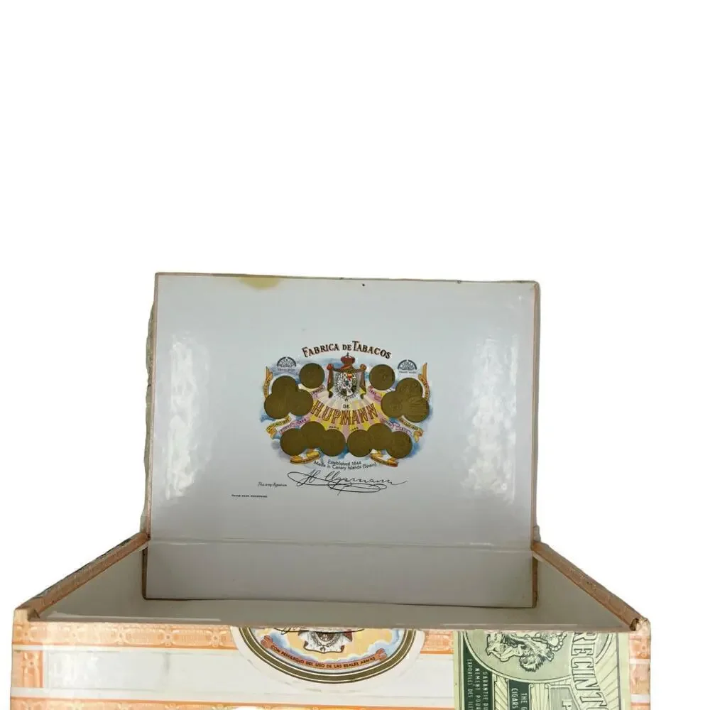 Vintage De. H. Upmann Cigar Box EUC